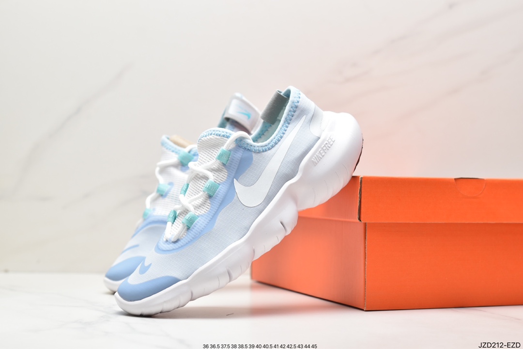 140 赤足5.0 天猫专供 NIKE FREE RN 2020款 赤足轻便跑鞋 CJ0270-101