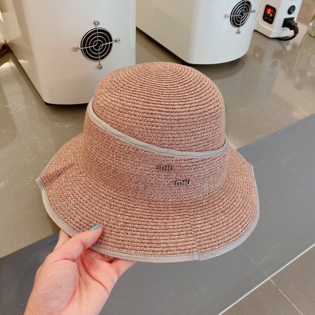 miumiu缪缪夏季新款草帽