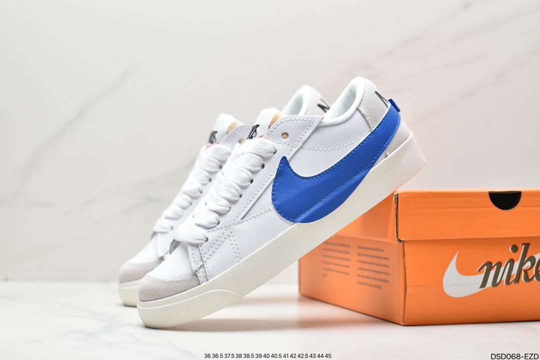 100 Nike Blazer Low'77 Jumbo 白黄  DV3506-100