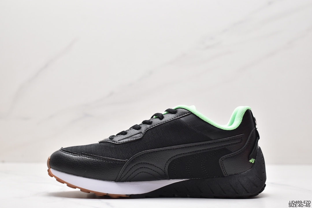 PUMA AXELION BLOCK low-top breathable and lightweight men's air-cushioned running sneakers