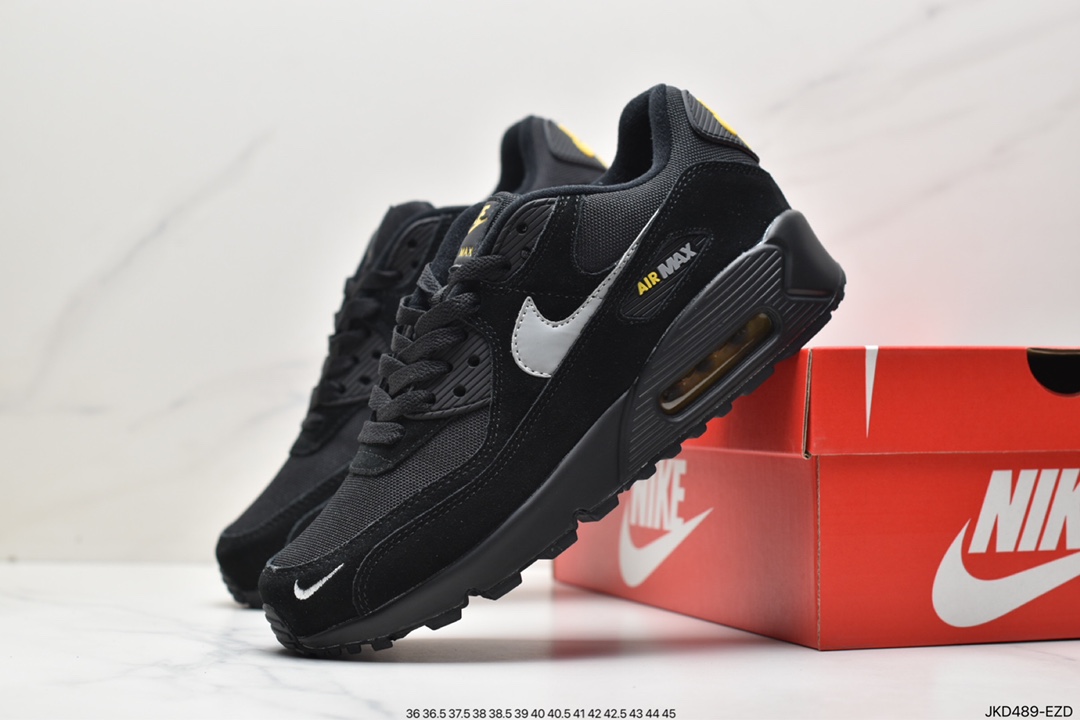 160 耐克Nike Air Max 90 经典复古小气垫缓震跑鞋 DC4116-001