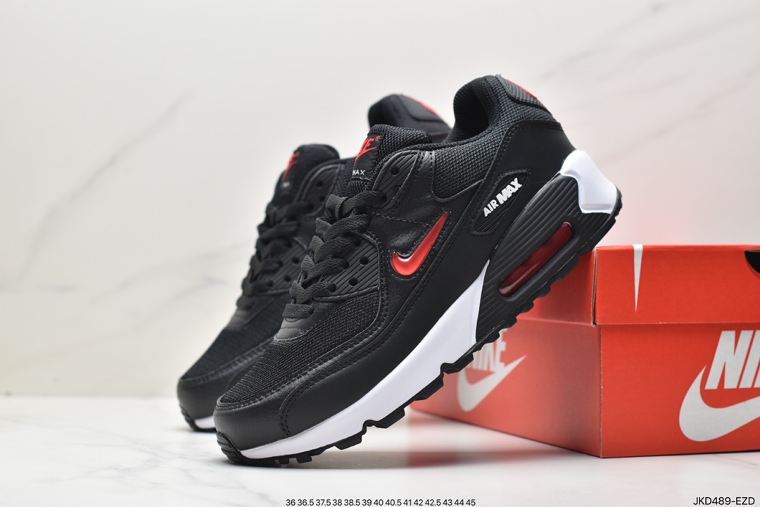 160 耐克Nike Air Max 90 经典复古小气垫缓震跑鞋 DC4116-001