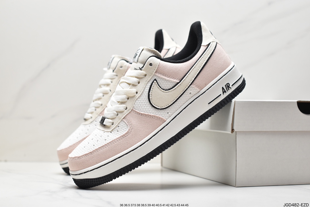 180 Nike Air Force 1 空军一号 黑粉 315122-668