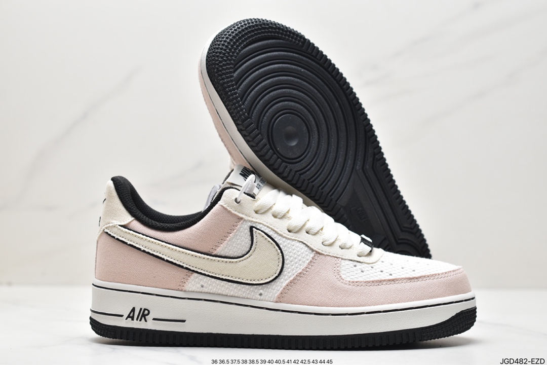 180 Nike Air Force 1 空军一号 黑粉 315122-668