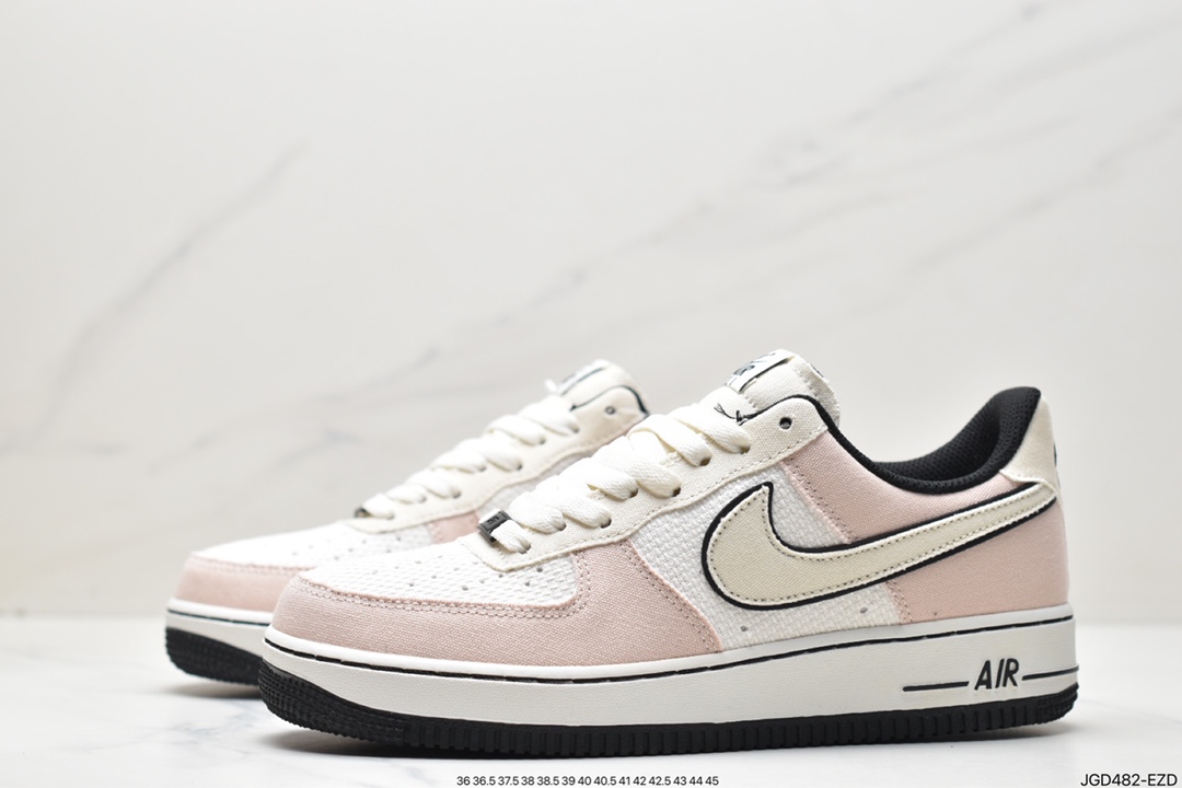 180 Nike Air Force 1 空军一号 黑粉 315122-668