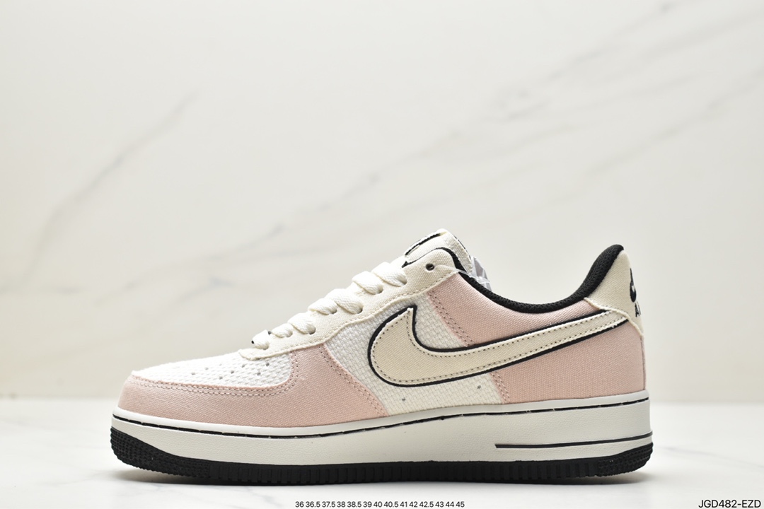 180 Nike Air Force 1 空军一号 黑粉 315122-668