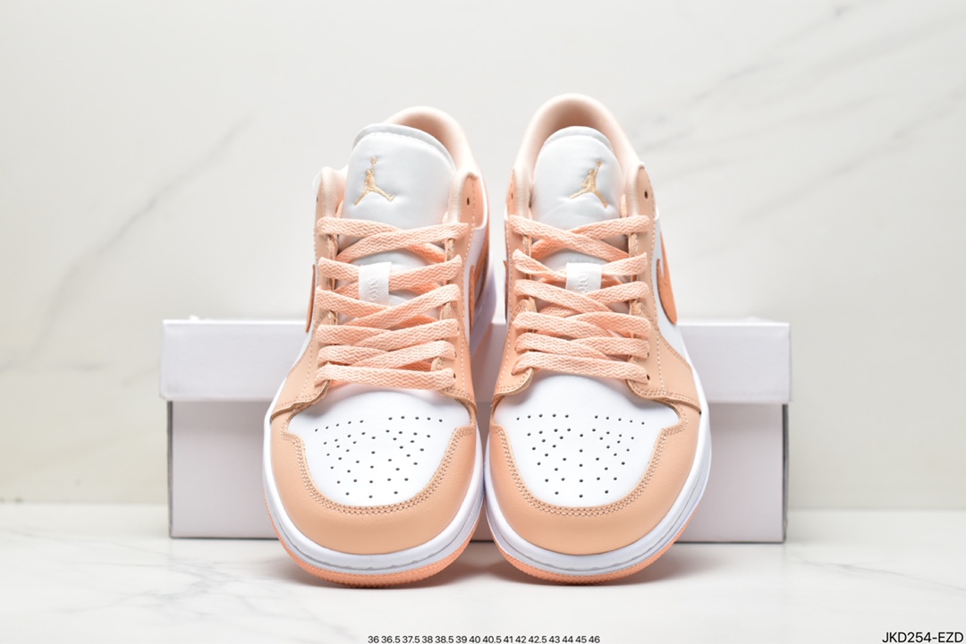 160 Air Jordan 1 Low 粉白 官方同步新色 DC0774-801