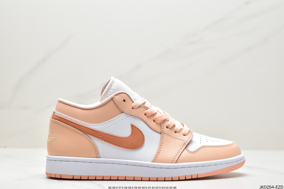 160 Air Jordan 1 Low 粉白 官方同步新色 DC0774-801