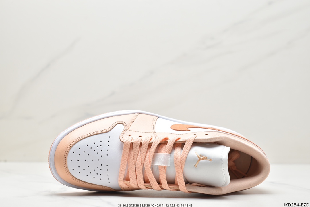 160 Air Jordan 1 Low 粉白 官方同步新色 DC0774-801