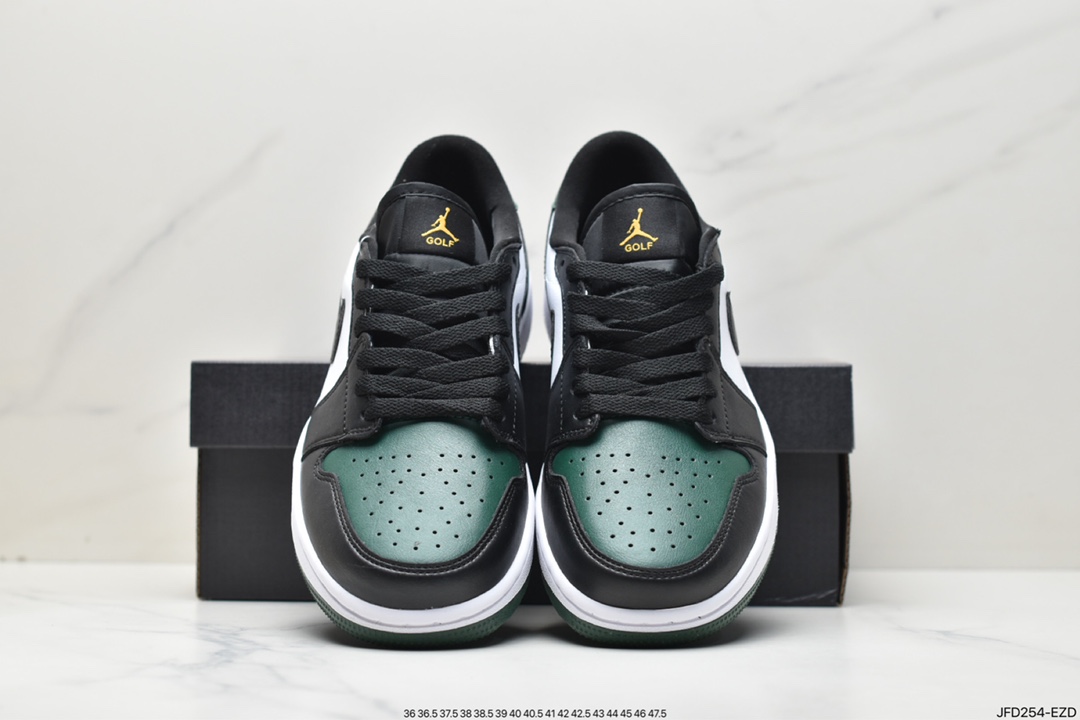 170 Air Jordan 1 Low Golf ”Noble Green” AJ1 乔1 黑绿脚趾 DD9315-107