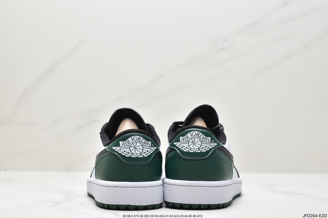 170 Air Jordan 1 Low Golf ”Noble Green” AJ1 乔1 黑绿脚趾 DD9315-107