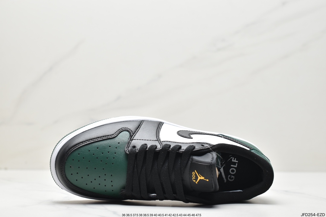 170 Air Jordan 1 Low Golf ”Noble Green” AJ1 乔1 黑绿脚趾 DD9315-107