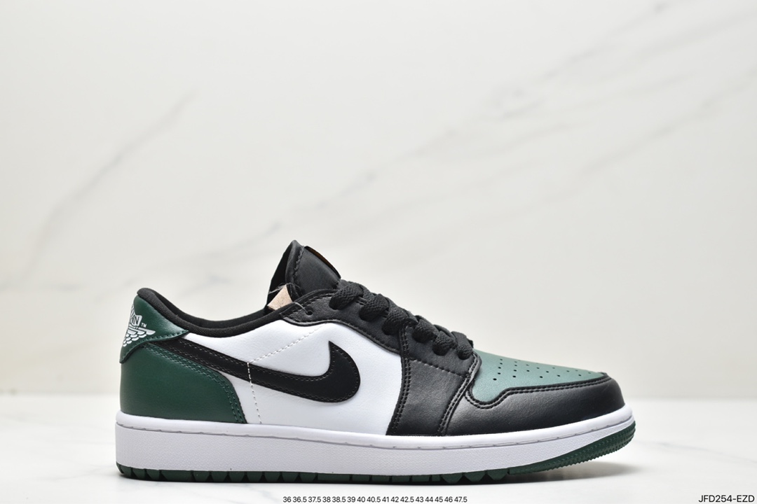 170 Air Jordan 1 Low Golf ”Noble Green” AJ1 乔1 黑绿脚趾 DD9315-107