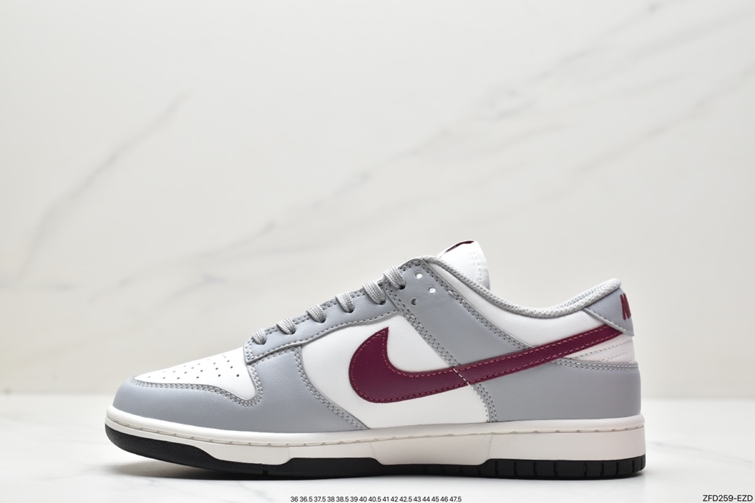 280 NIKE SB Dunk Low 灰红勾 DD1503-122
