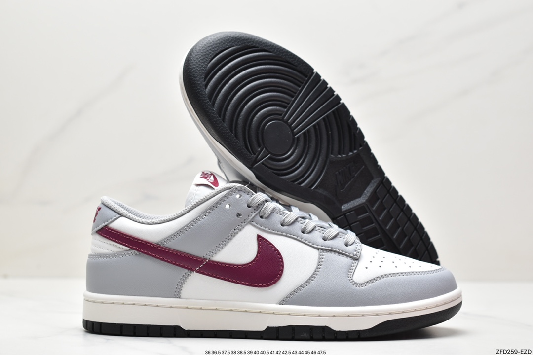 280 NIKE SB Dunk Low 灰红勾 DD1503-122