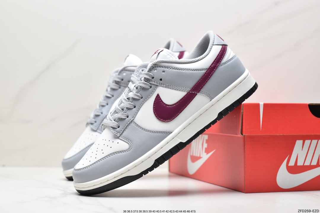 280 NIKE SB Dunk Low 灰红勾 DD1503-122