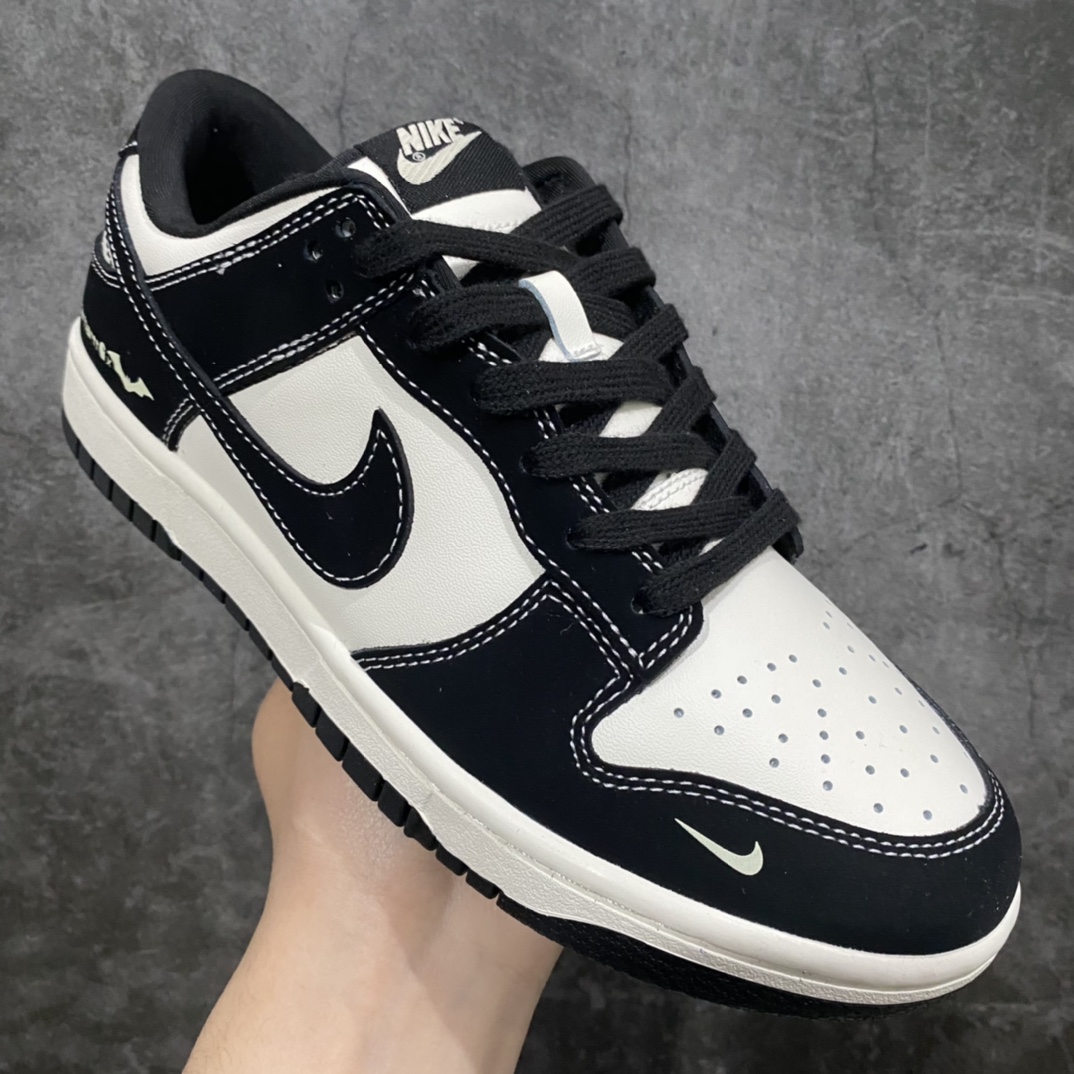 Nike Dunk Low Black Beige White Customized FC1688-300