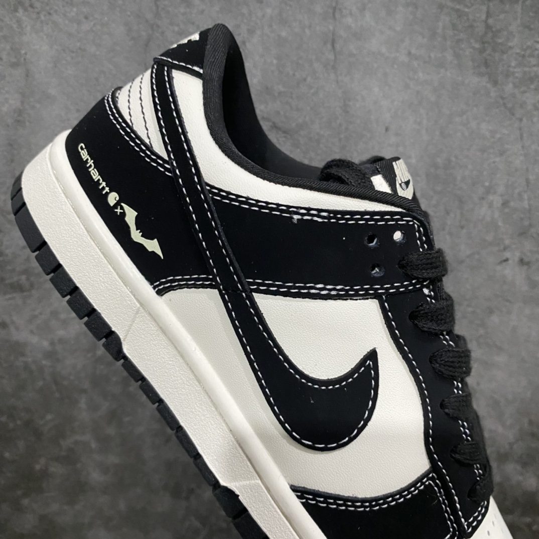 Nike Dunk Low Black Beige White Customized FC1688-300