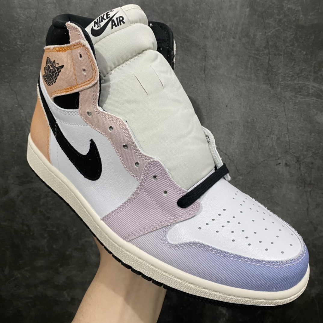 图片[3]-Air Jordan AJ1 Retro High天际线鸳鸯渐变 DX0054-805小绿x纯原 用料不含糊 上手即享受质感工艺方面大到整体鞋型 漏斗收腰 底线拉帮 LOGO立体程度 小到针眼排布 载片对称 冲孔效果 鞋标规范 鞋垫背胶等等 无一不 是口碑收割 每双都是一个回头！nSIZE：40 40.5 41 42 42.5 43 44 44.5 45 46 47.5-莆田鞋批发中心