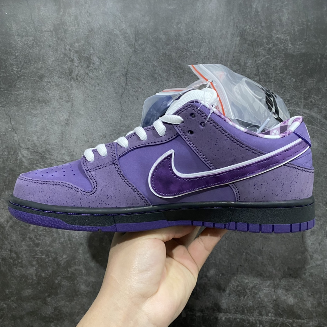 图片[2]-Concepts x Nike SB Dunk Lown紫龙虾联名配色 S2 纯原生产线出品n#独家原版原盒开模打造n#原厂织唛标 一致匹配原版n#原楦原纸板开发 匹配原版98%以上n#后跟垫棉独家呈现 后跟反口里弧度正确n#全新后跟电绣 电绣针数与正品一致n#原厂皮料 质感无敌货号：BV1310-555 Size：36 36.5 37.5 38 38.5 39 40 40.5 41 42 42.5 43 44 44.5 45 46n-莆田鞋批发中心