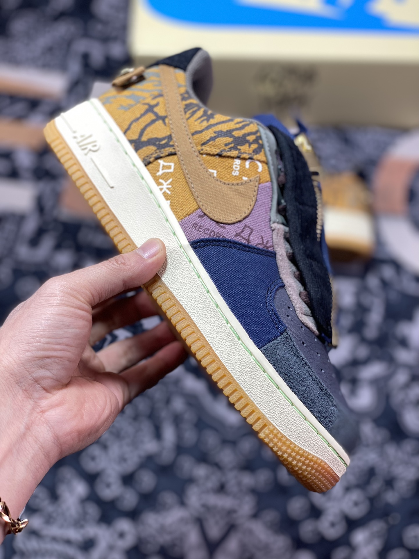 420 Travis Scott X Nike Air Force 1 Low Zipper”Cactus Jack”空军一号CN2405-900