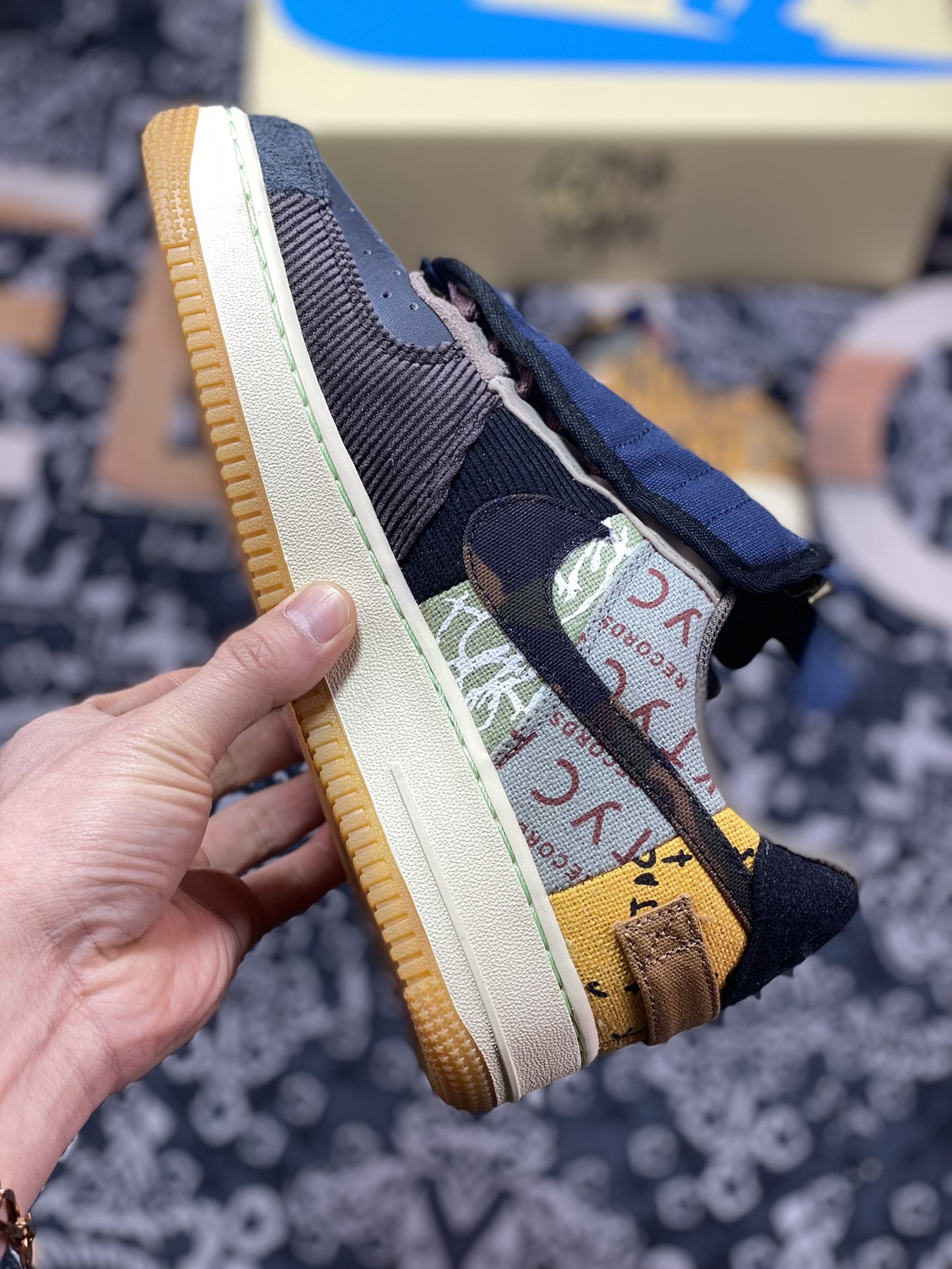 420 Travis Scott X Nike Air Force 1 Low Zipper”Cactus Jack”空军一号CN2405-900