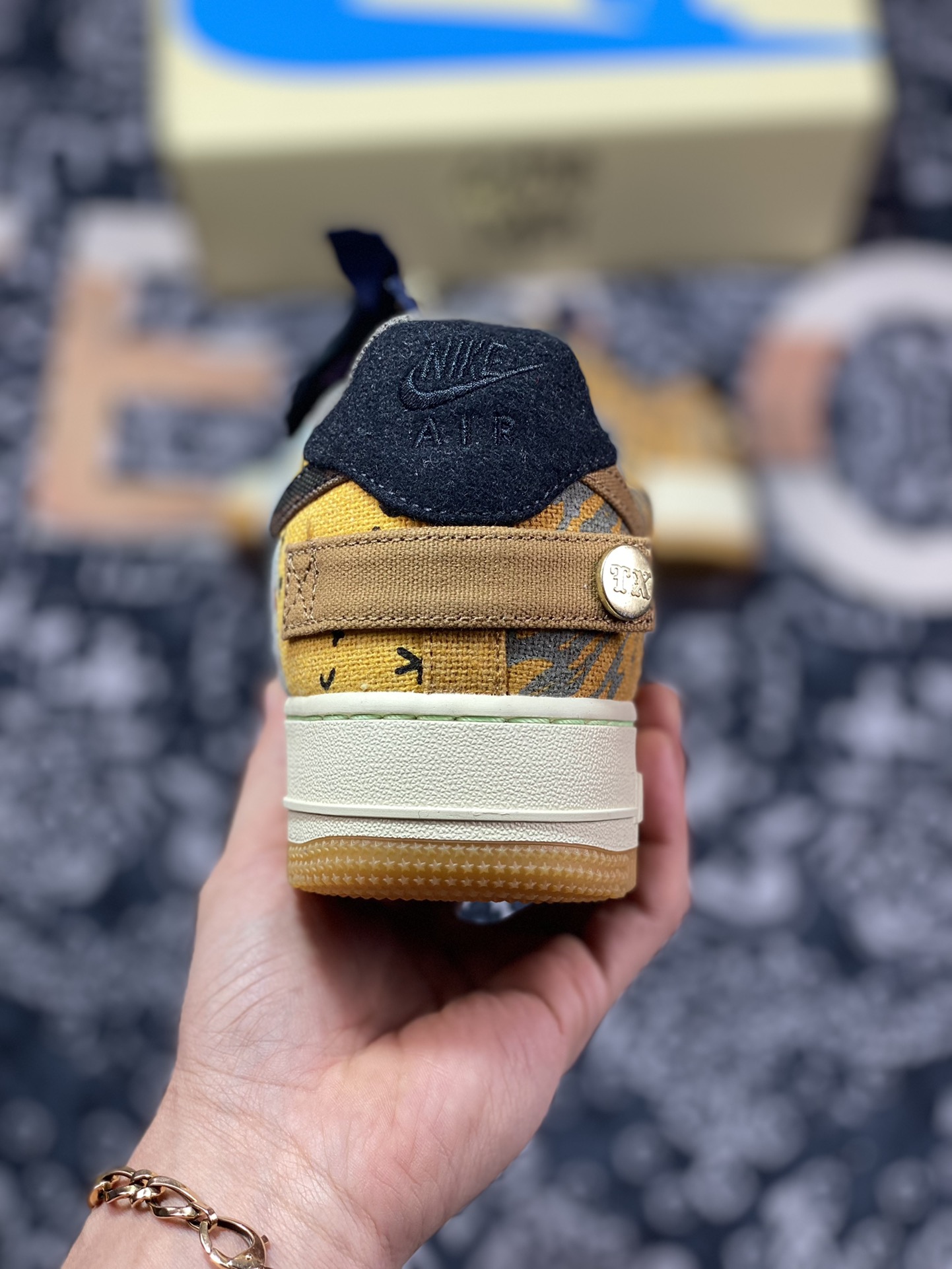 420 Travis Scott X Nike Air Force 1 Low Zipper”Cactus Jack”空军一号CN2405-900