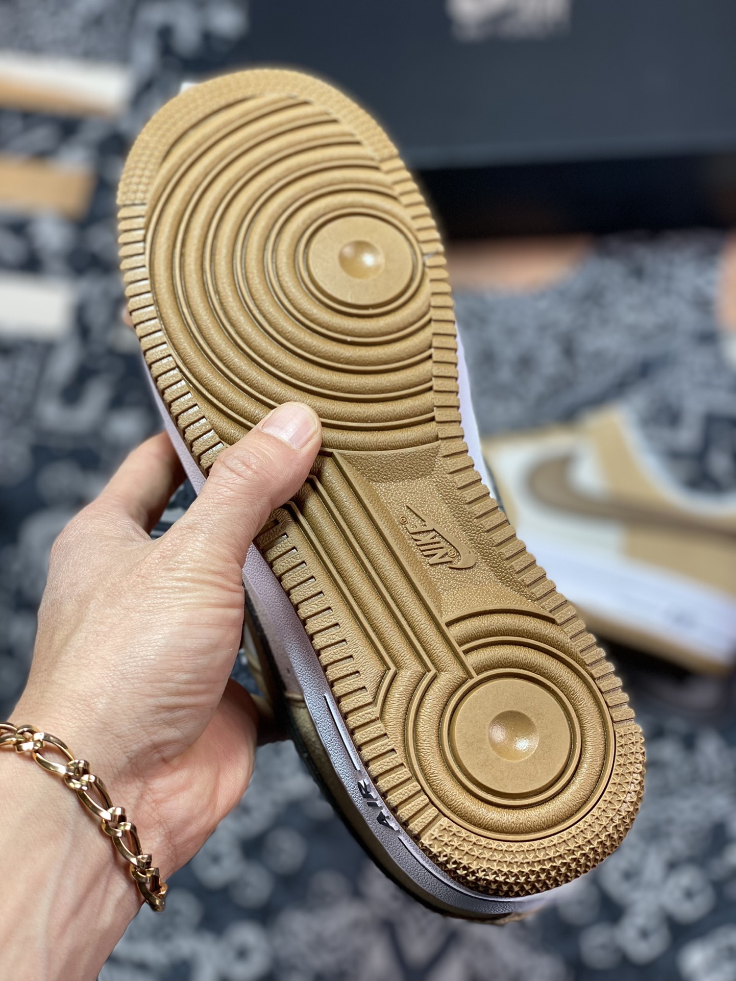 240  Nike Air Force 1'07 Low”Milk Tea/Coffee Brown/Grey”空军一号HH9636-326