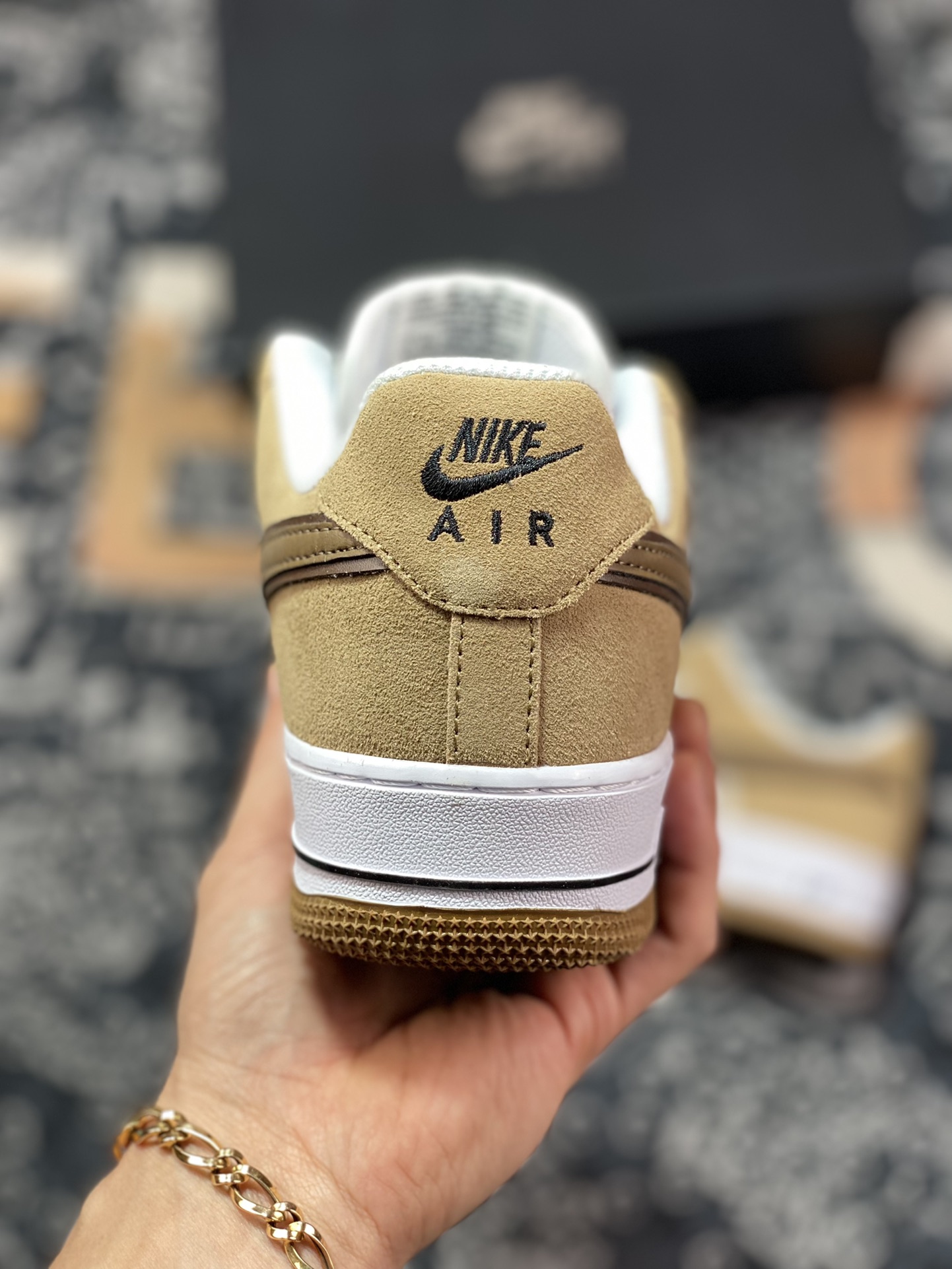 240  Nike Air Force 1'07 Low”Milk Tea/Coffee Brown/Grey”空军一号HH9636-326