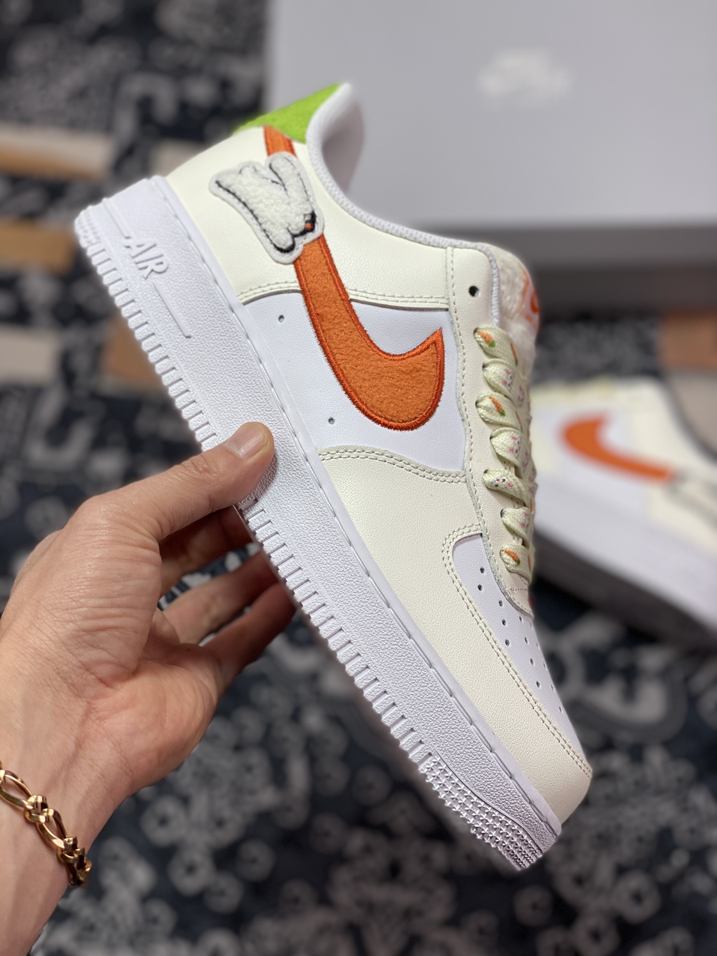 200 Nike Air Force 1'07 Low GS”Year of the Rabbit”空军一号“兔年米白红”FD9912-181