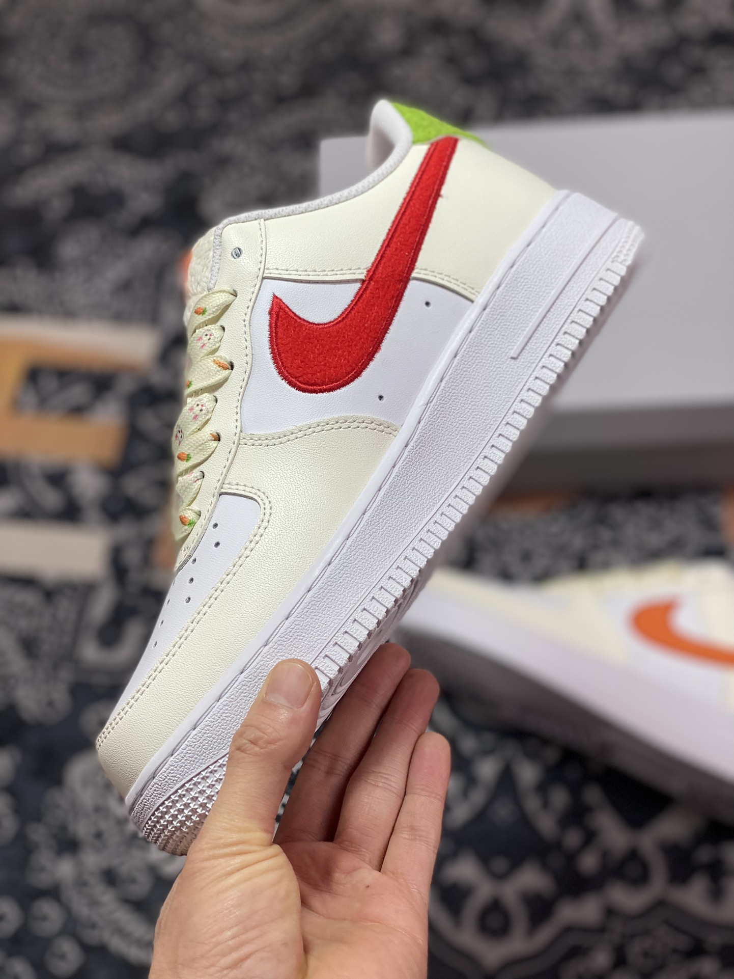 200 Nike Air Force 1'07 Low GS”Year of the Rabbit”空军一号“兔年米白红”FD9912-181