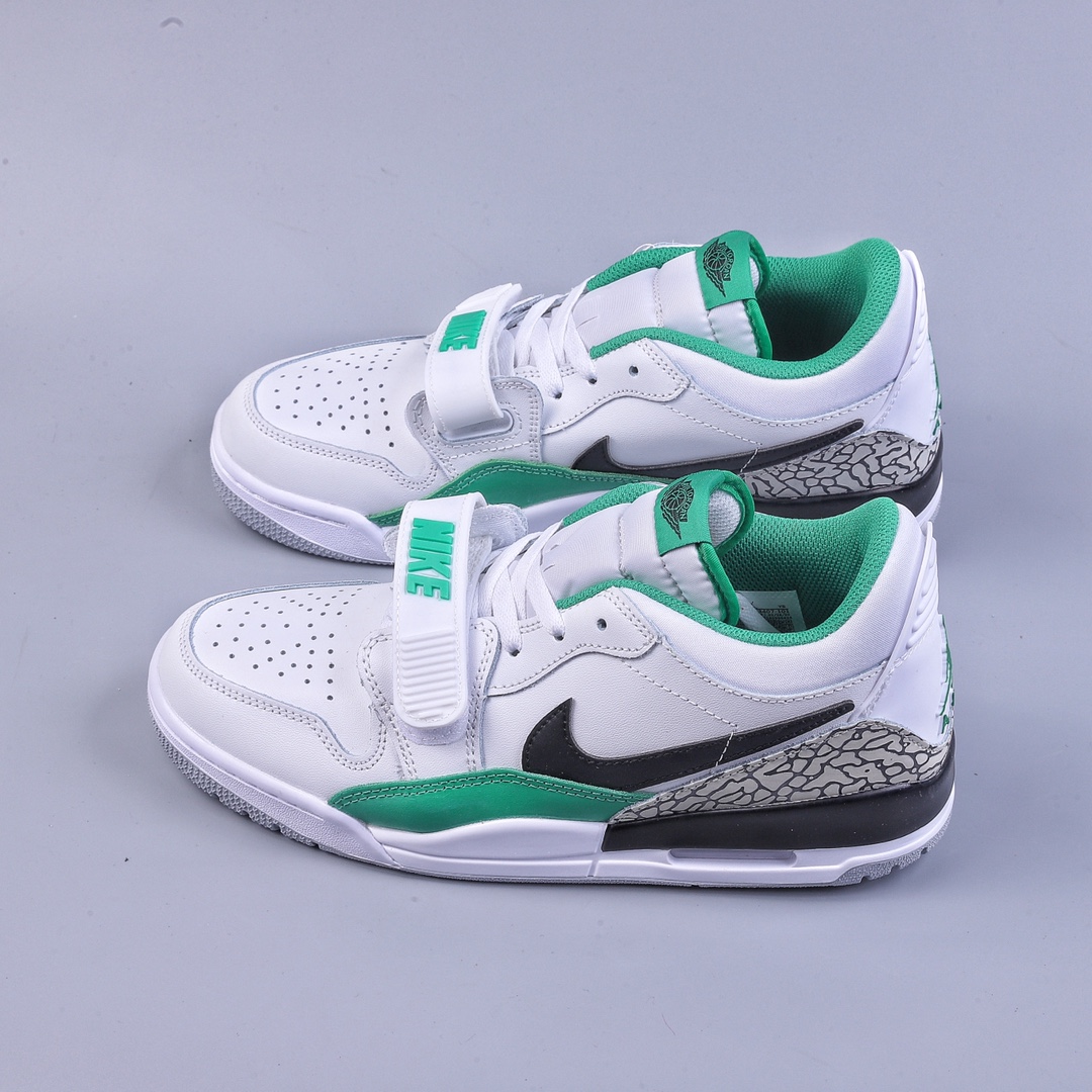 200 Air Jordan Legacy 三合一312 ”白绿” 有着交错结合的设计FN3407-101