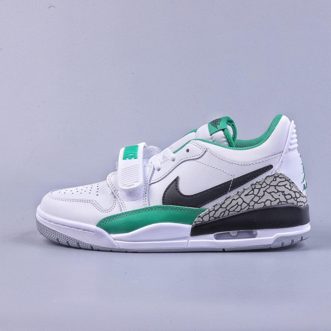 200 Air Jordan Legacy 三合一312 ”白绿” 有着交错结合的设计FN3407-101