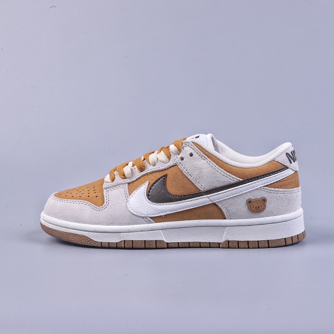 220 Nike SB Dunk Low SE”85 Double Swoosh/Grey/Pink/Bear” 兔年限定 双钩小熊 DO9457-100