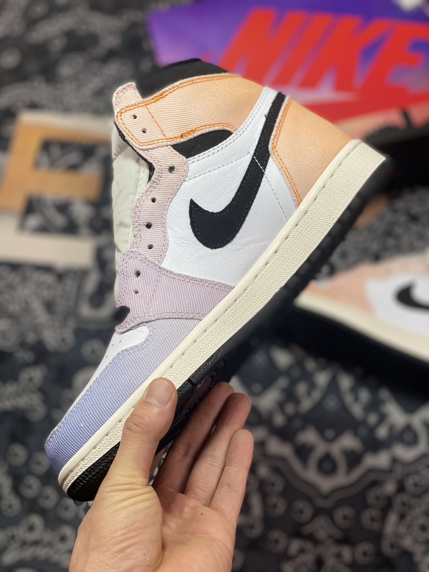 350  外贸大厂出品 Air Jordan 1 Retro High OG”Skyline”AJ1代DX0054-805
