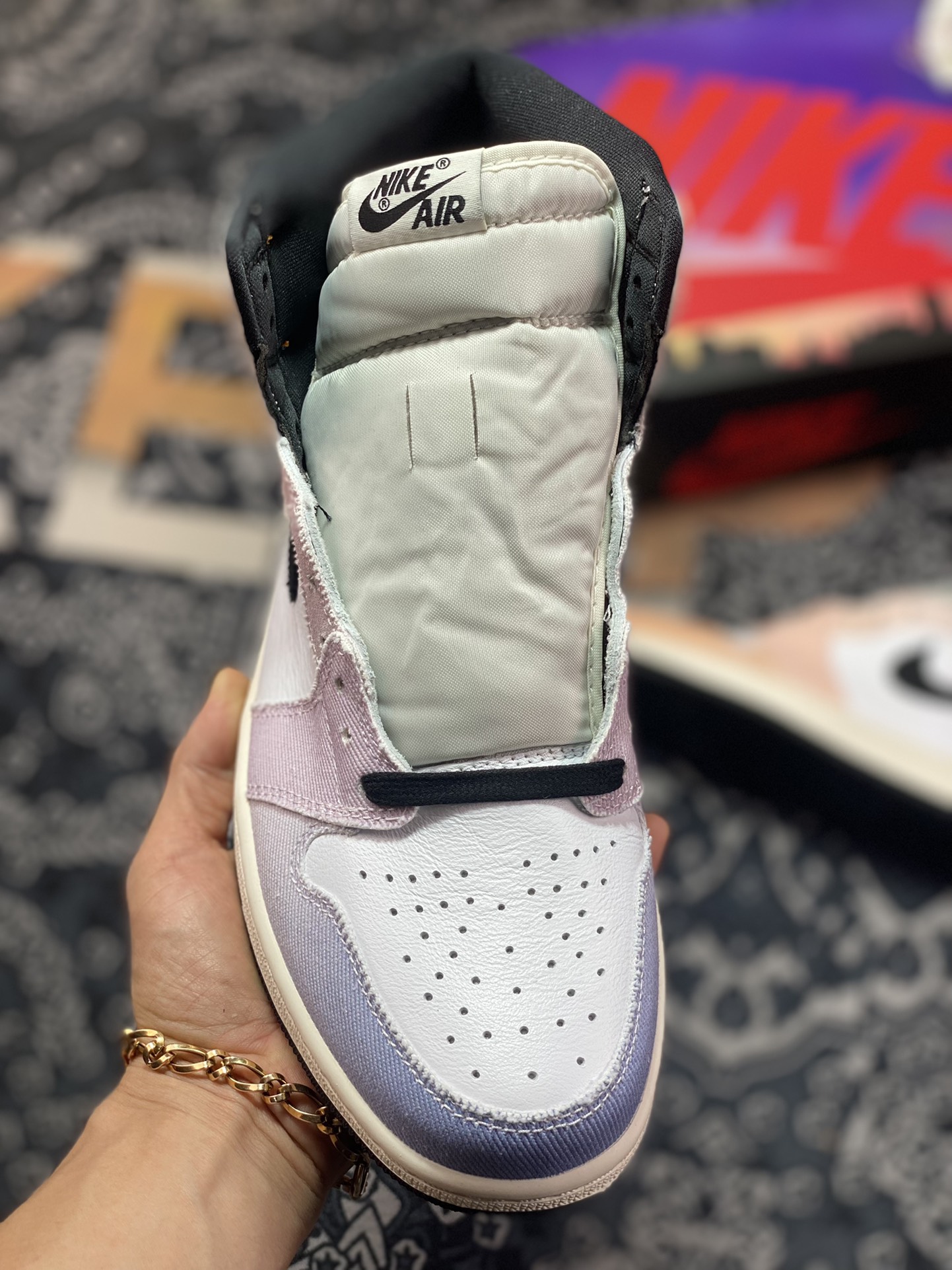 350  外贸大厂出品 Air Jordan 1 Retro High OG”Skyline”AJ1代DX0054-805