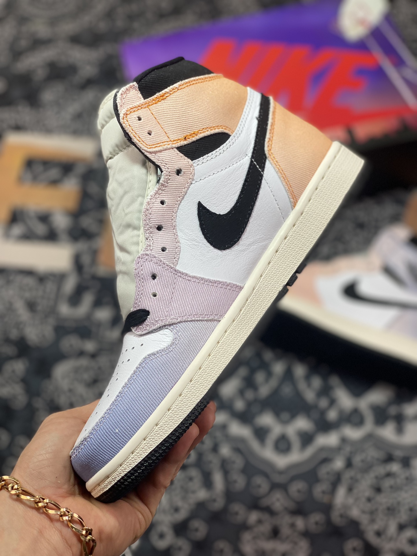 350  外贸大厂出品 Air Jordan 1 Retro High OG”Skyline”AJ1代DX0054-805