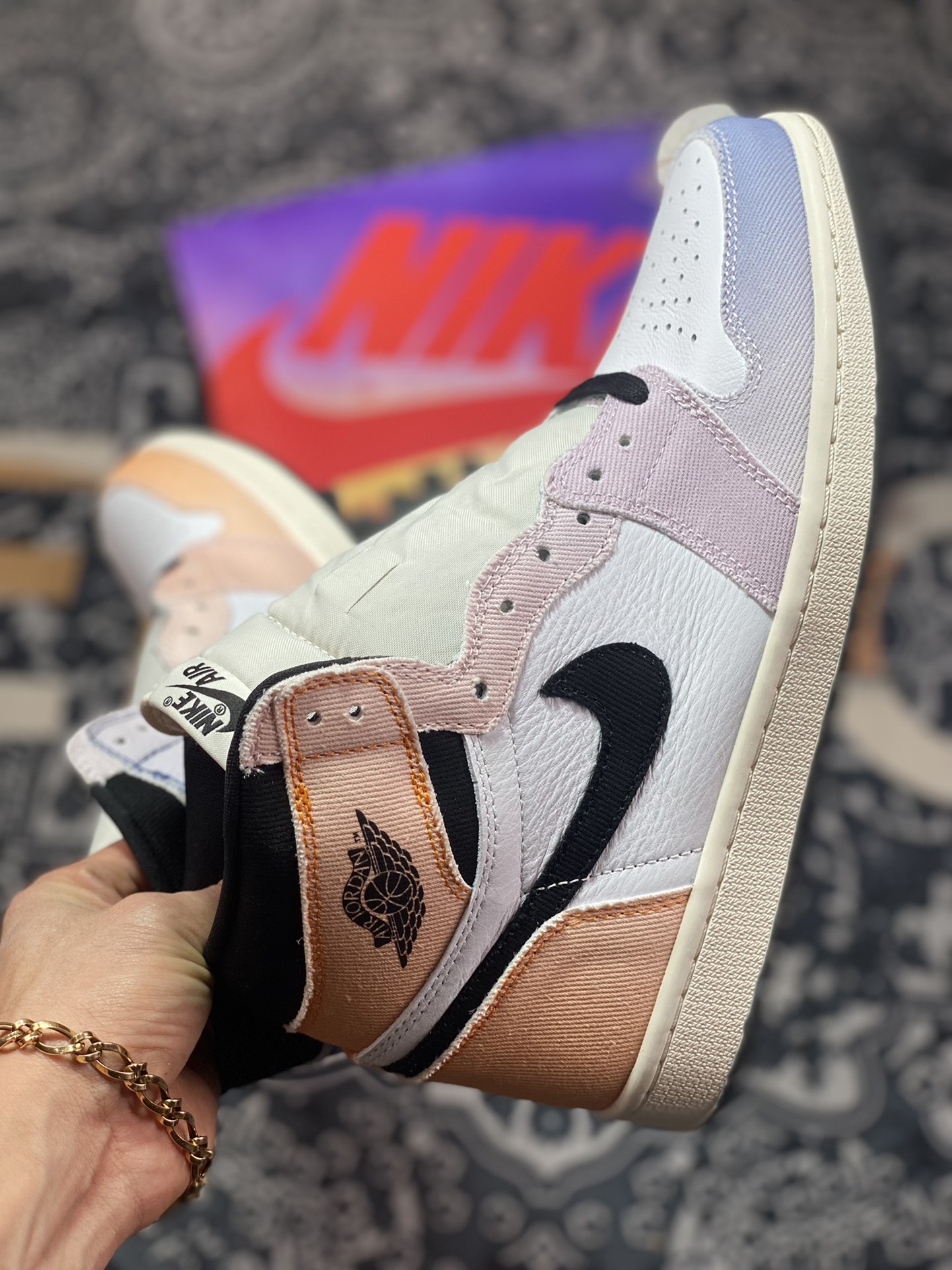 350  外贸大厂出品 Air Jordan 1 Retro High OG”Skyline”AJ1代DX0054-805