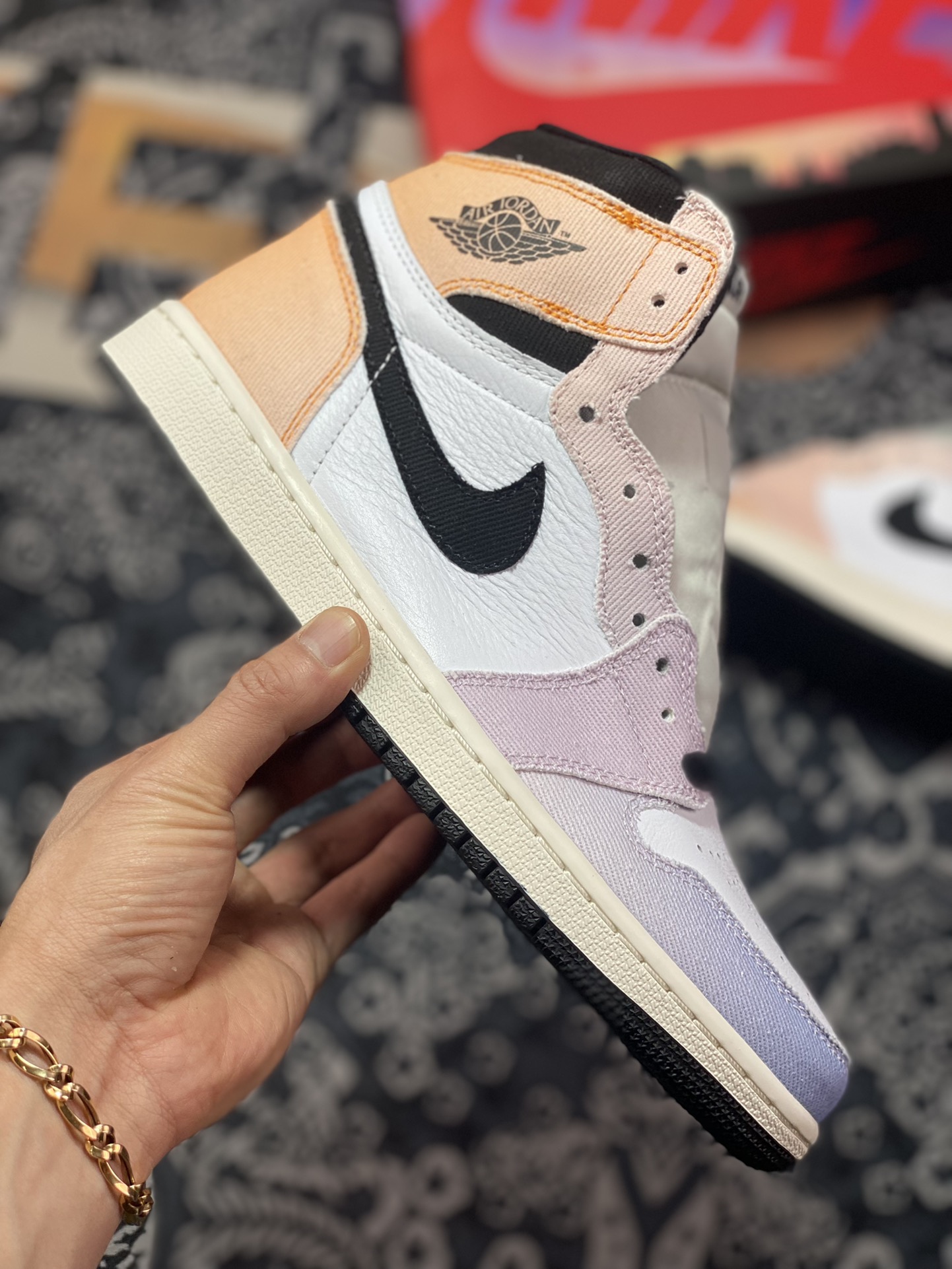 350  外贸大厂出品 Air Jordan 1 Retro High OG”Skyline”AJ1代DX0054-805