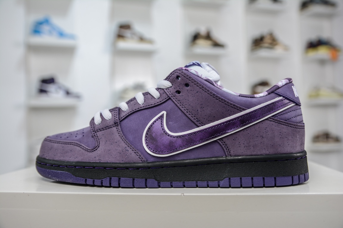 400 纯原Concepts x Nike SB Dunk Low紫龙虾联名配色 BV1310-555