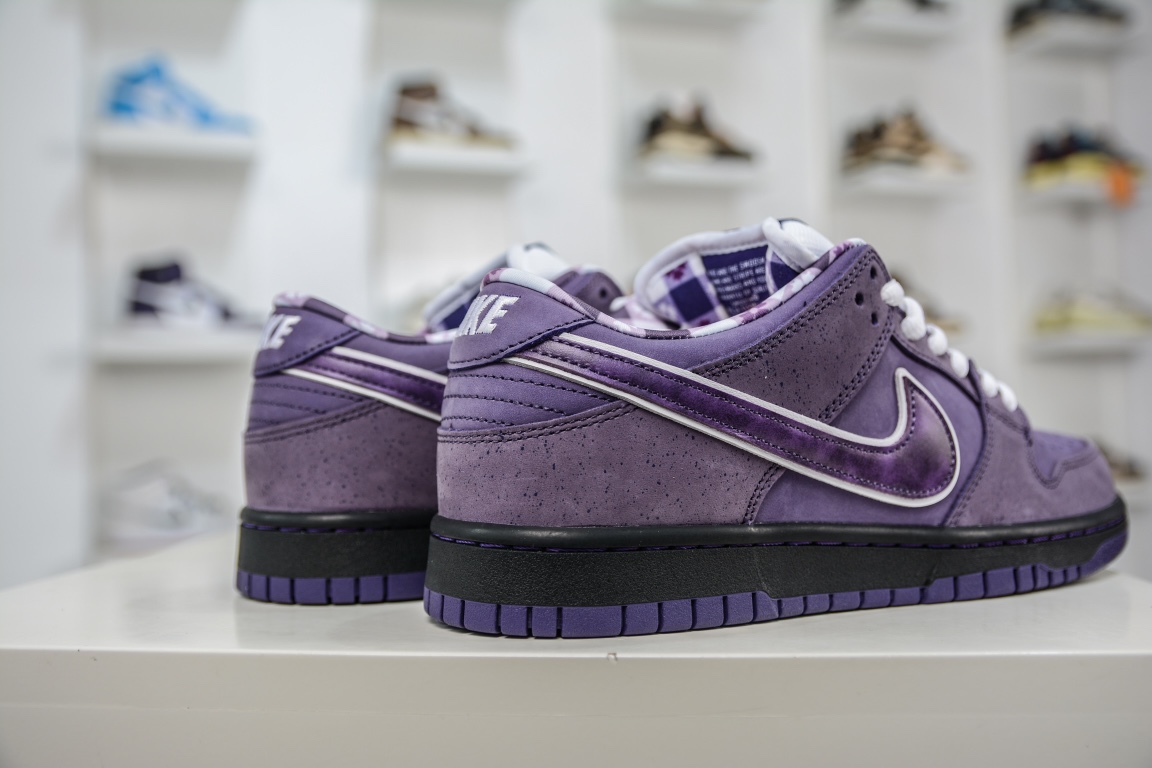 400 纯原Concepts x Nike SB Dunk Low紫龙虾联名配色 BV1310-555