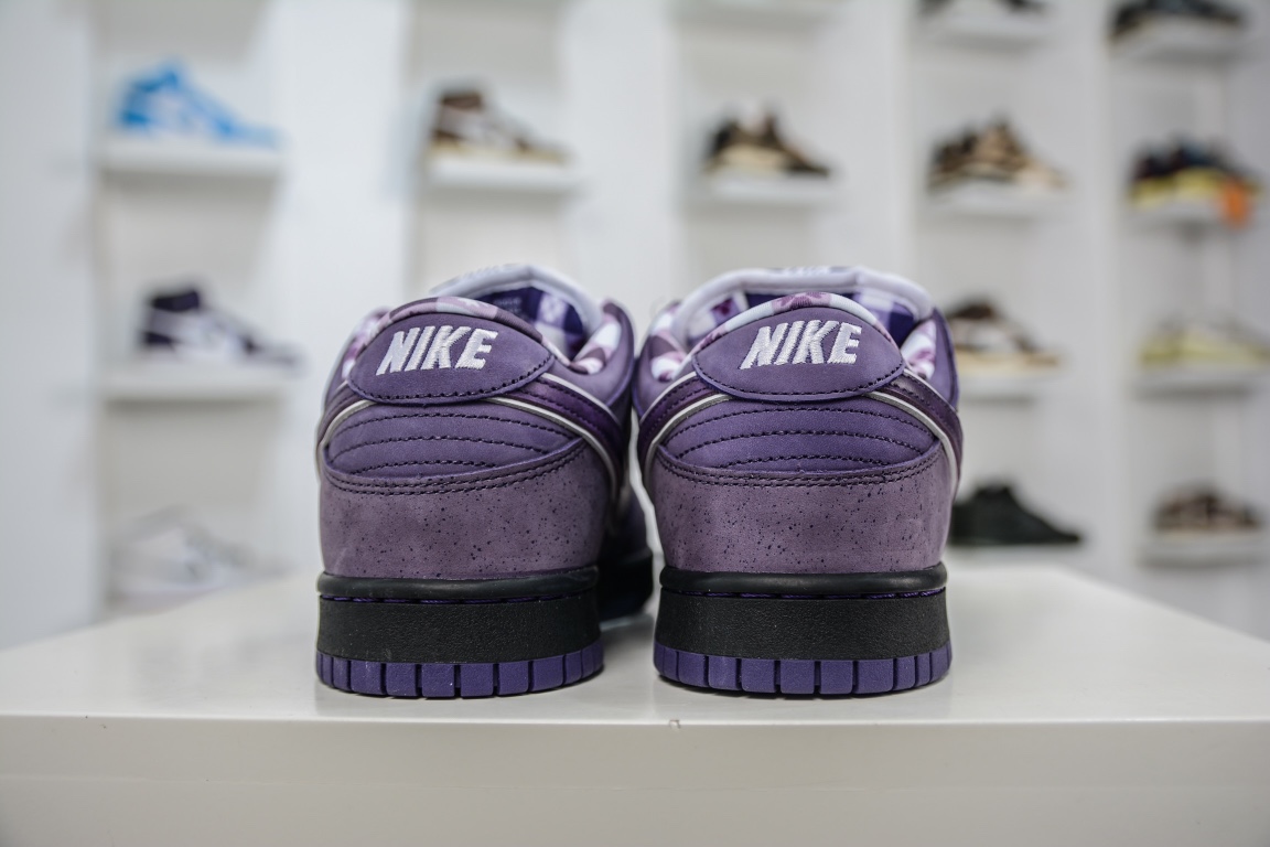 400 纯原Concepts x Nike SB Dunk Low紫龙虾联名配色 BV1310-555