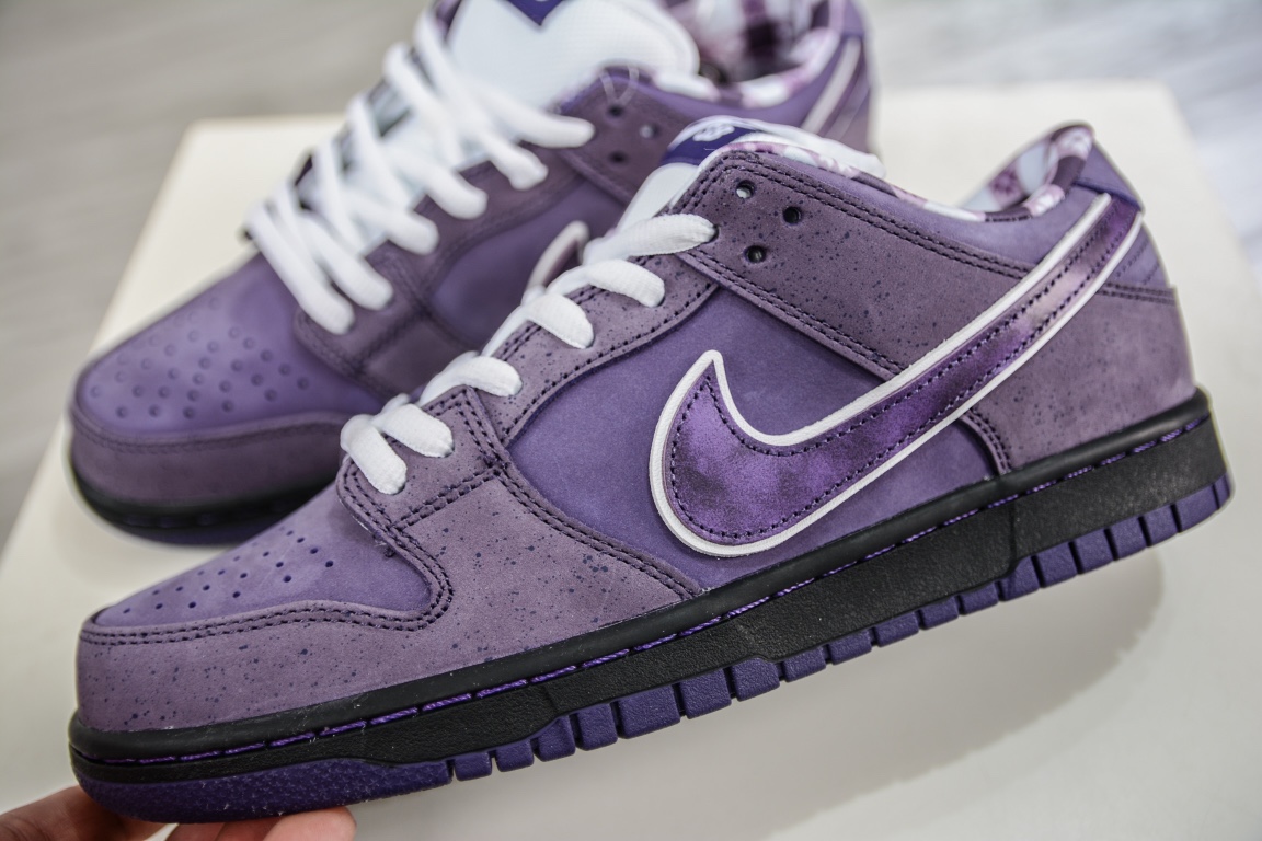 400 纯原Concepts x Nike SB Dunk Low紫龙虾联名配色 BV1310-555