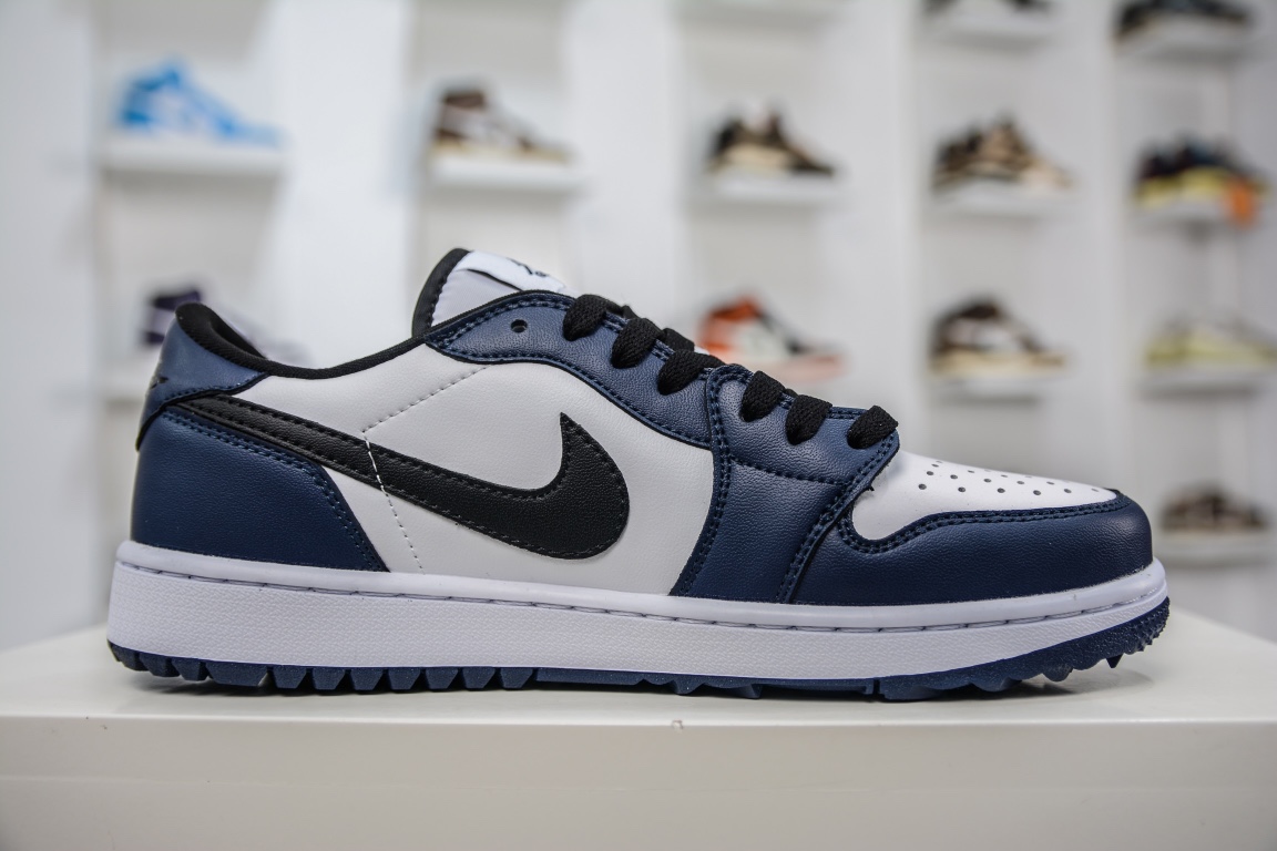 Original Air Jordan 1 Low Golf Midnight Blue Golf Series DD9315-104