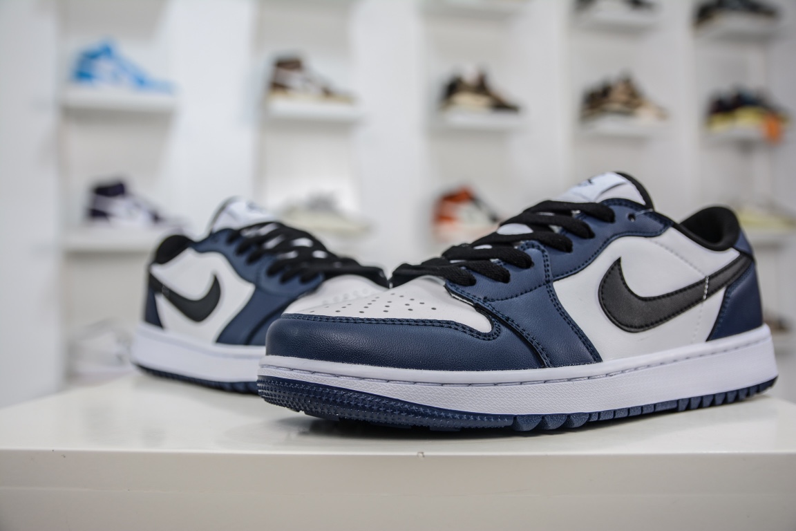 Original Air Jordan 1 Low Golf Midnight Blue Golf Series DD9315-104