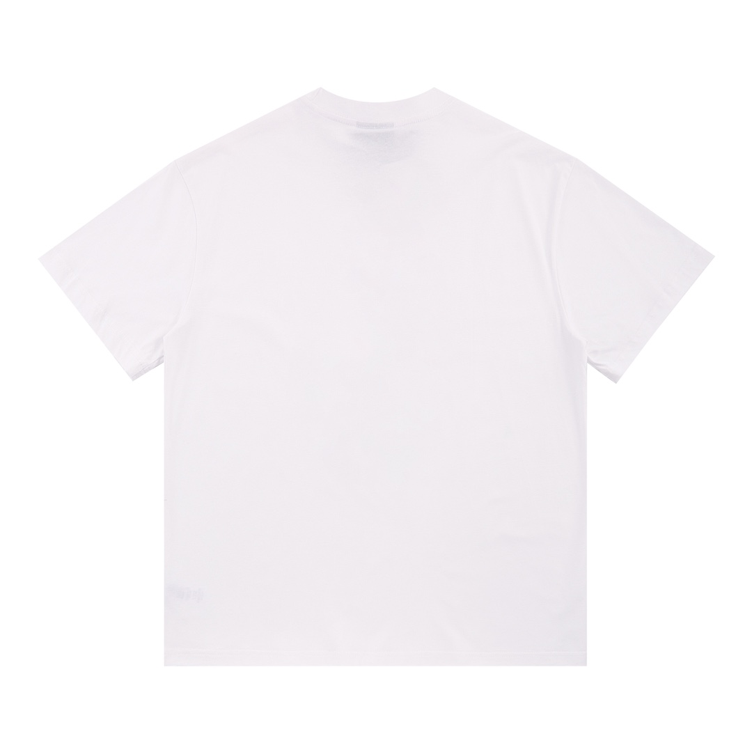 “White Cotton Rabbit Hat with Short Sleeve in Sizes S-XL, 230g” - 图片 2