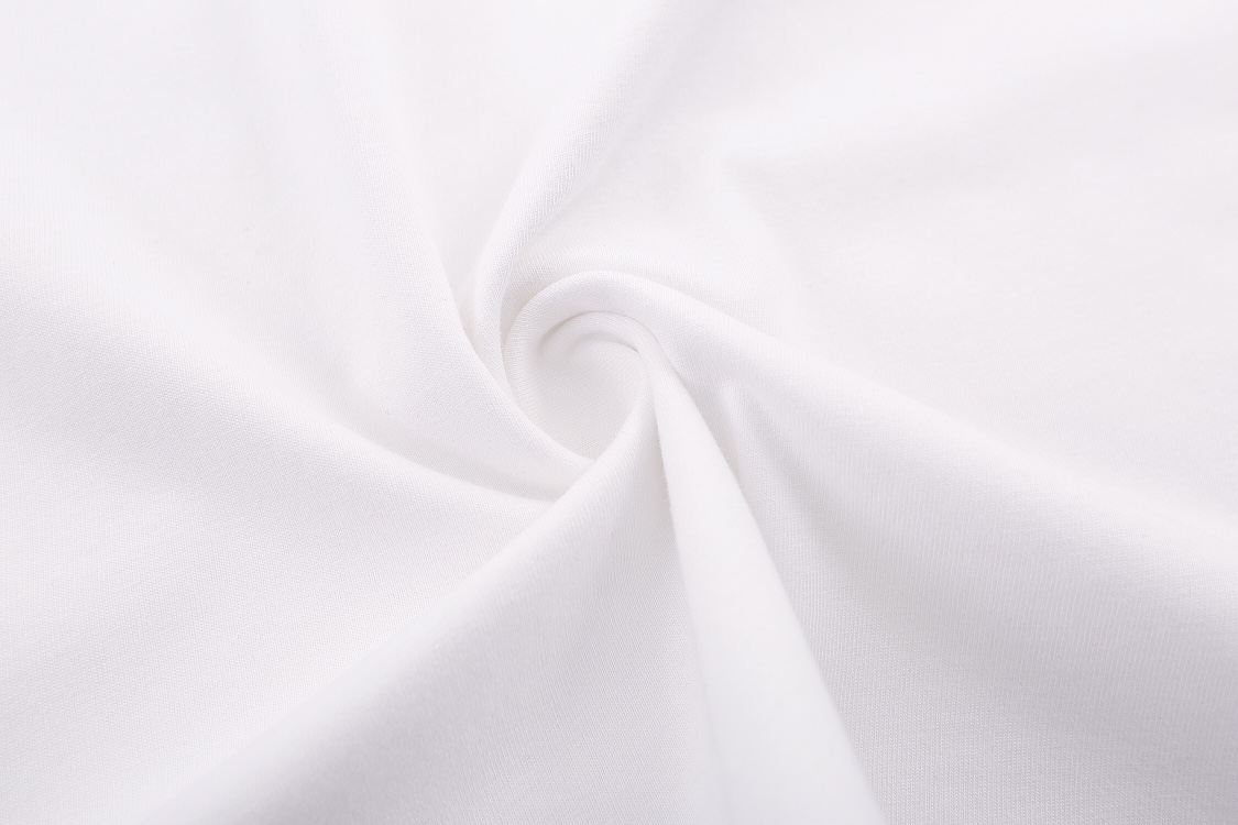“White Cotton Rabbit Hat with Short Sleeve in Sizes S-XL, 230g” - 图片 8