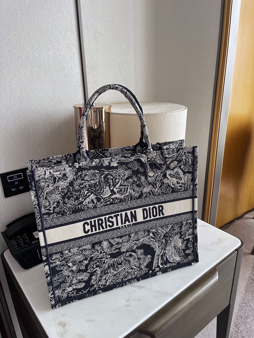 Best Luxury Replica
 Dior Book Tote Handbags Tote Bags Blue