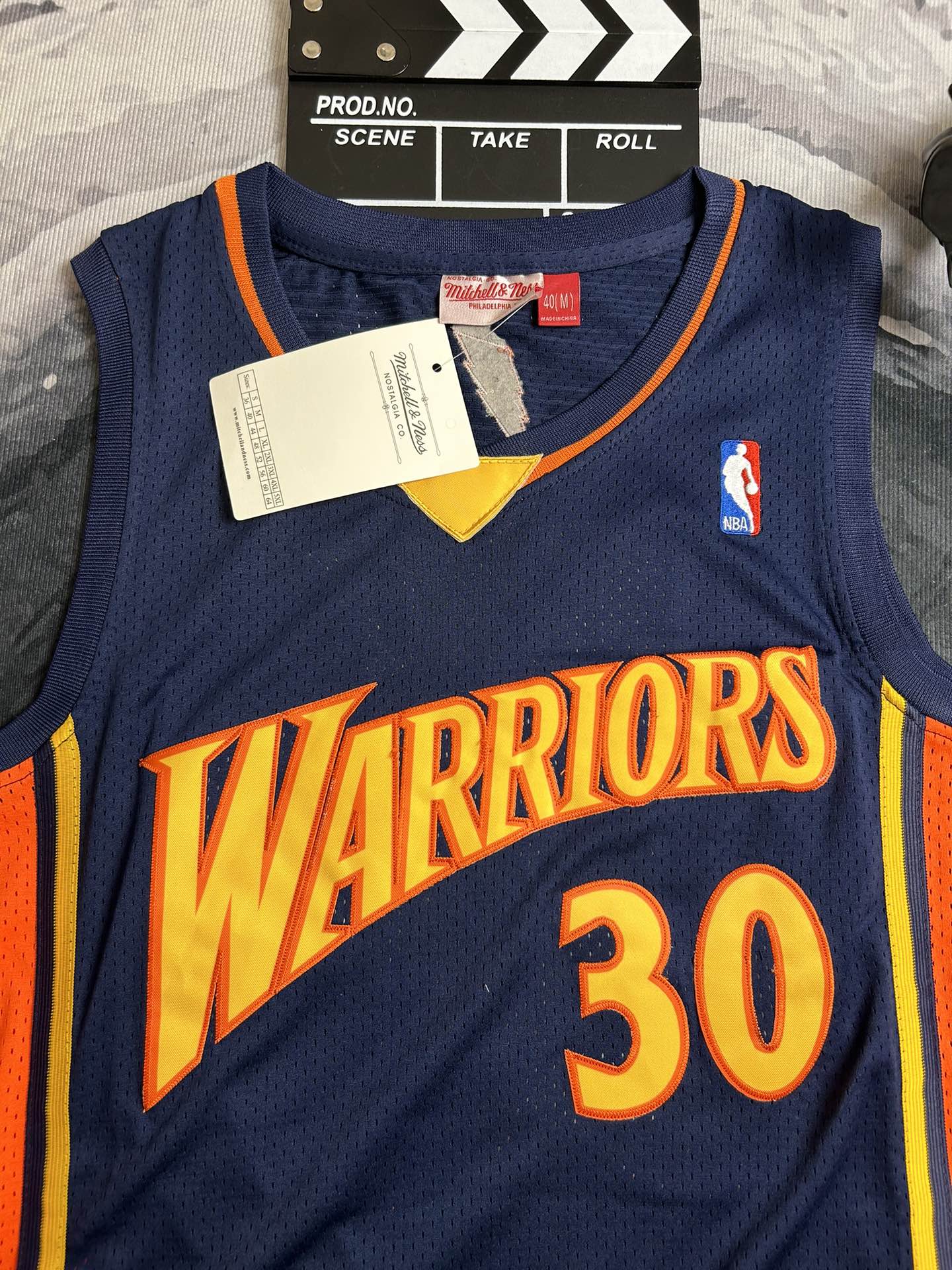 Mitchell & Ness ’09-10 Stephen Curry #30 Embroidered Vest Collection Details - 图片 3