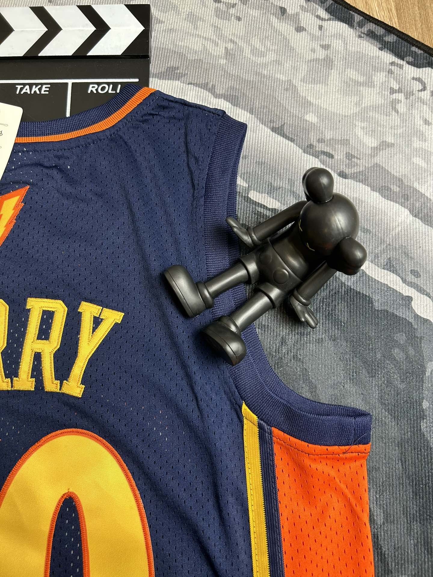 Mitchell & Ness ’09-10 Stephen Curry #30 Embroidered Vest Collection Details - 图片 5